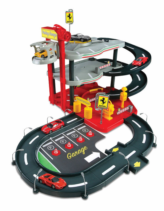 PARKING FERRARI 1:43, COMPRENANT 2 VOITURES