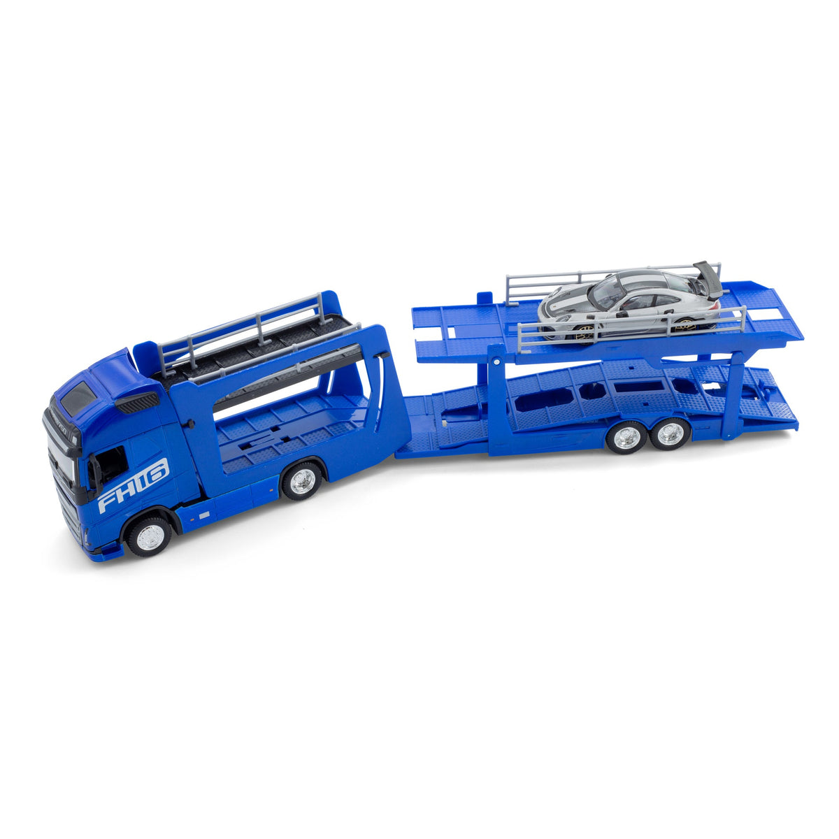 1:43 STREET FIRE MULTICAR CARRIER - VOLVO FH16 GLOBETROTTER 750 XXL (BLUE)