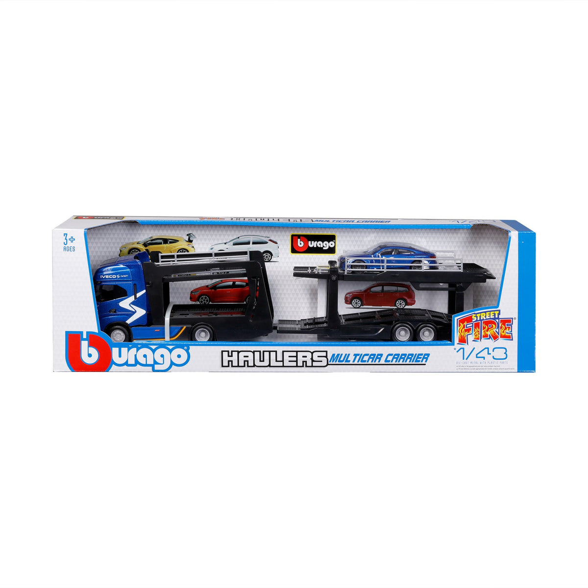 1/43 STREET FIRE MULTICARRIER IVECO S-WAY / AUDI RS 2022