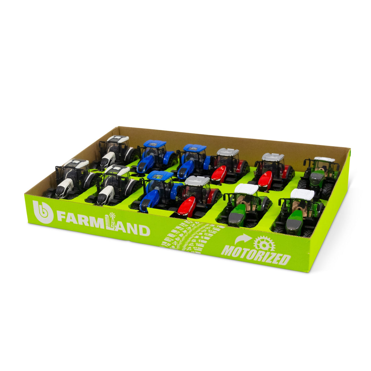 BB FARMLAND TRACTOR 10CM IN DISPENSER