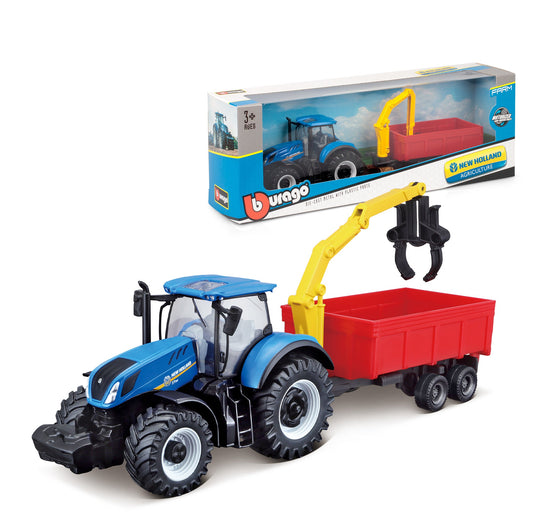 ニューホランド T7315 トラクター 10cm ローダー＆トレーラー付き