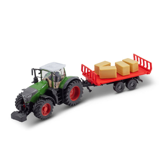 FENDT 1050 VARIOトラクター（10cm）とベールトレーラー