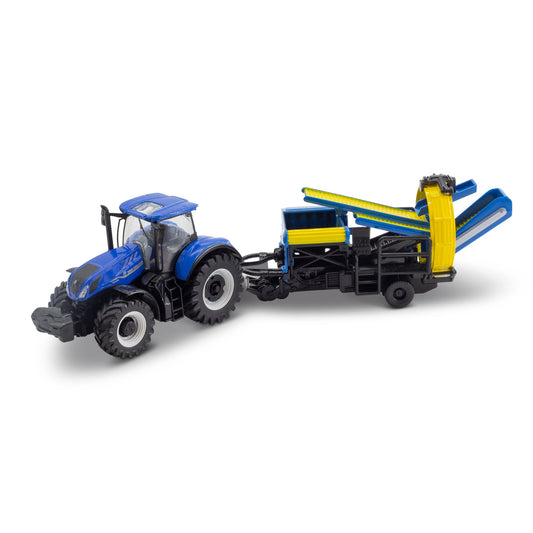 NEW HOLLAND T7.315 トラクター（カルチベーター付き、10cm）