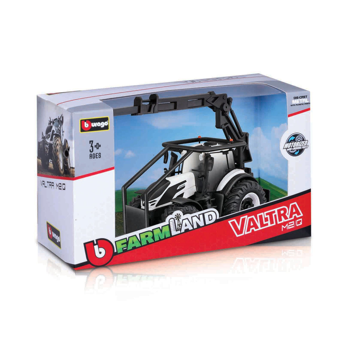 VALTRA M2\Q トラクター フロントローダーと丸太3本付き 10cm