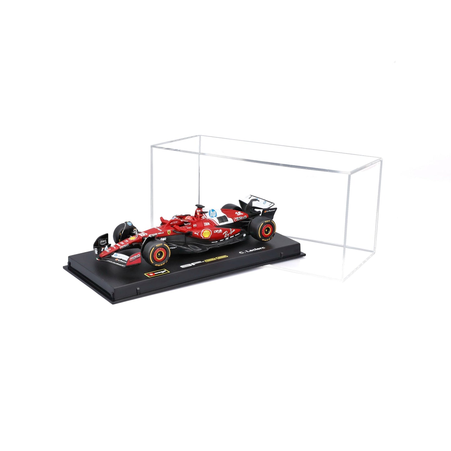 1:43 F1 FERRARI SF-25 2025 LECLERC WITH HELMET