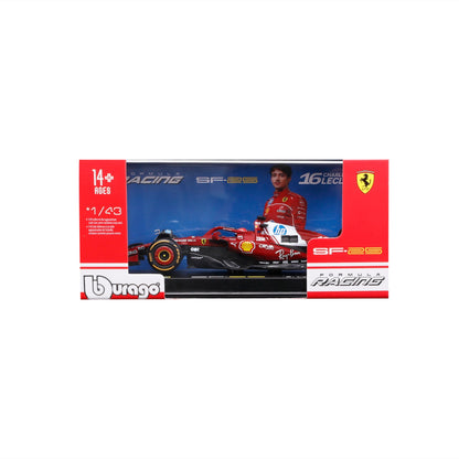 1:43 F1 FERRARI SF-25 2025 LECLERC WITH HELMET