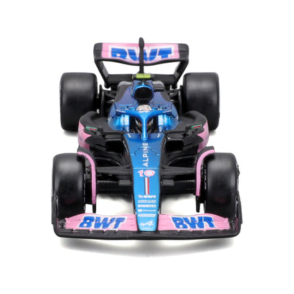 1:43 F1 BWT ALPINE F1 TEAM A523 2023 AVEC CASQUE GASLY