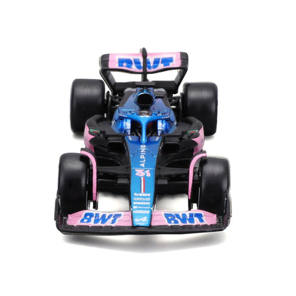1:43 F1 BWT ALPINE F1 TEAM A523 2023 AVEC CASQUE OCON