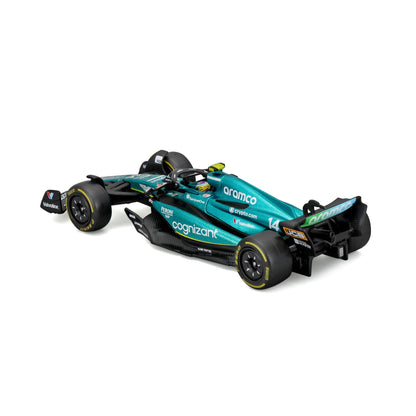 1:43 F1 ASTON MARTIN 2023 AMR23 AVEC CASQUE ALONSO