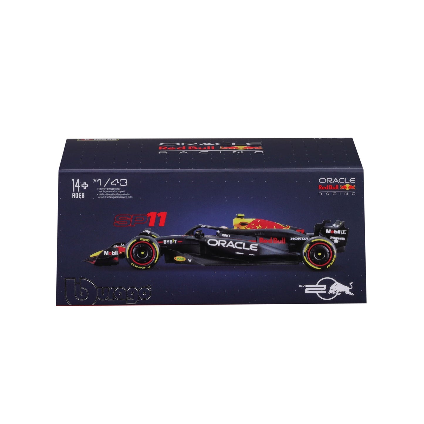 1:43 F1 RED BULL RACING RB20 2024 AVEC CASQUE PEREZ