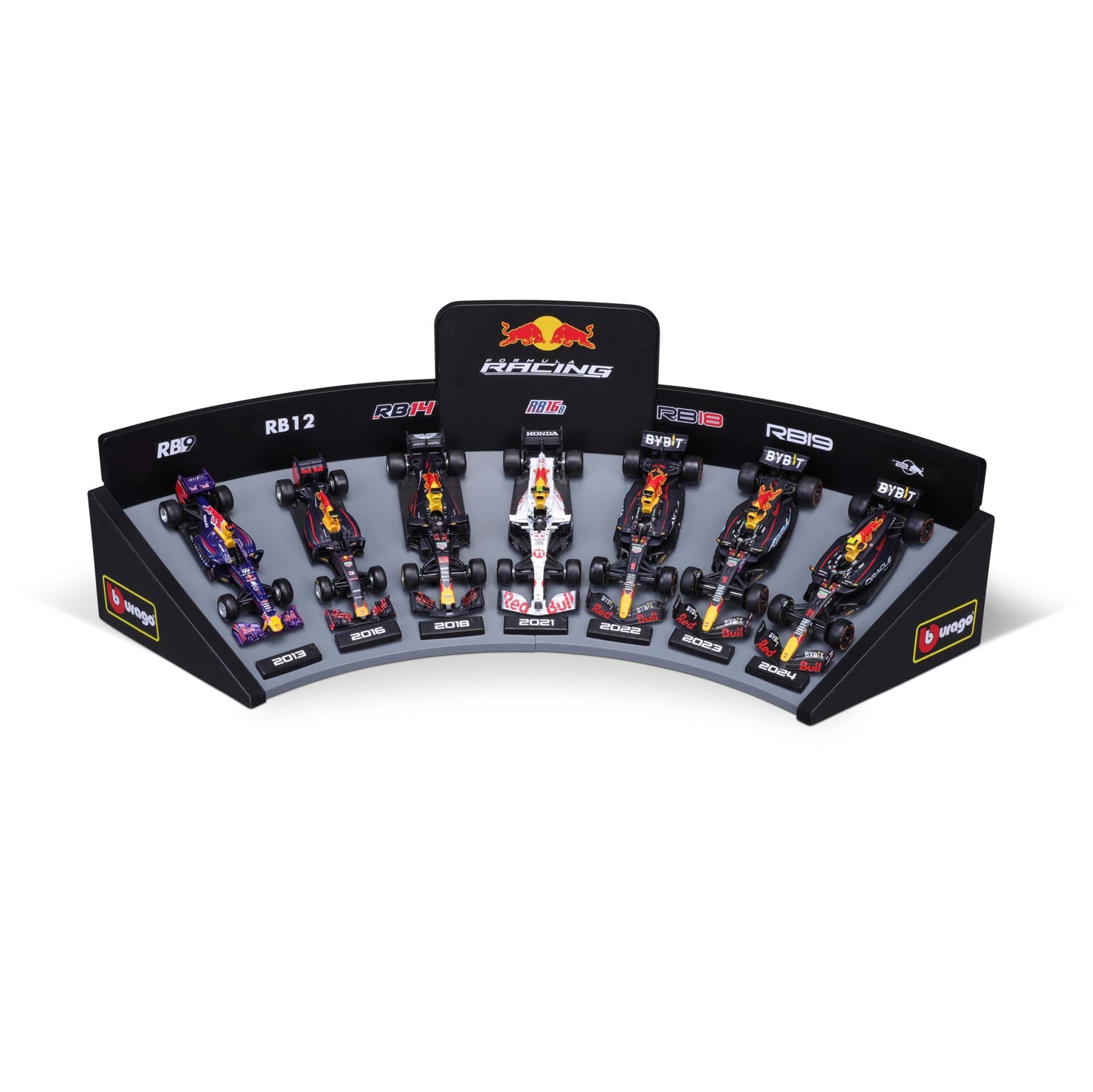 Coffret cadeau de luxe Red Bull Racing F1 1:43 avec support