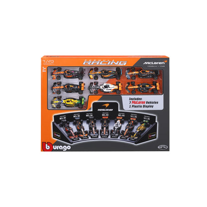 Coffret cadeau de luxe McLaren F1 1:43 avec support d'exposition