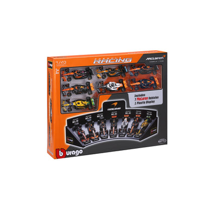Coffret cadeau de luxe McLaren F1 1:43 avec support d'exposition