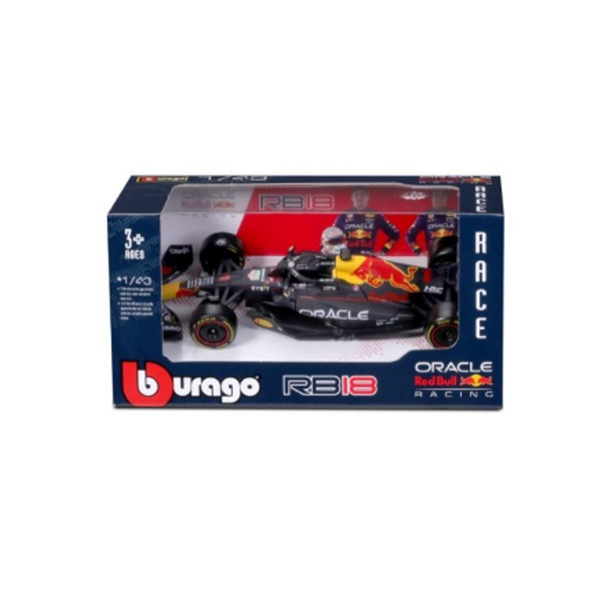 1:43 F1 RED BULL RACING RB20 2024 VERSTAPPEN DANS UN DISTRIBUTEUR DE 12 PIÈCES