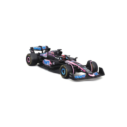 1:43 F1 BWT ALPINE F1 TEAM A524 2024 AVEC CASQUE OCON