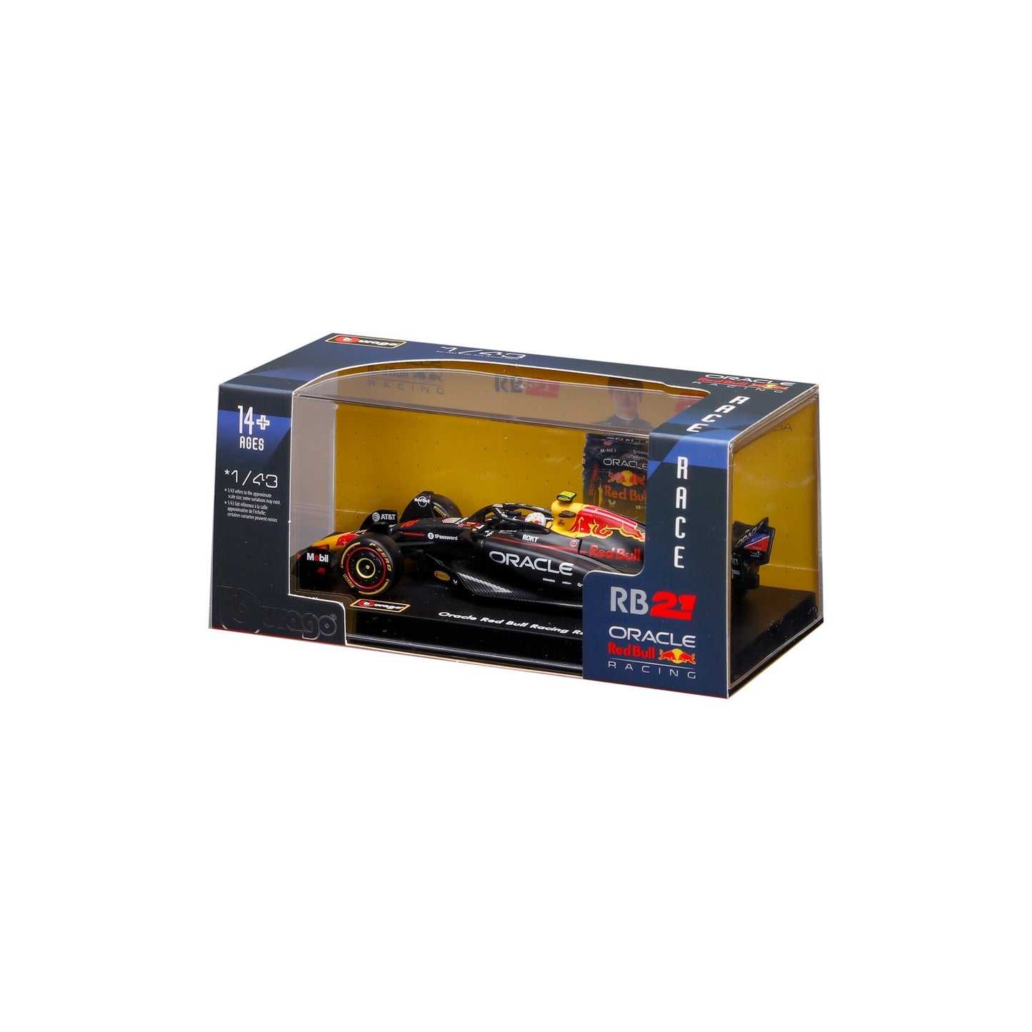 1:43 F1 RED BULL RACING RB21 2025 TSUNODA WITH HELMET