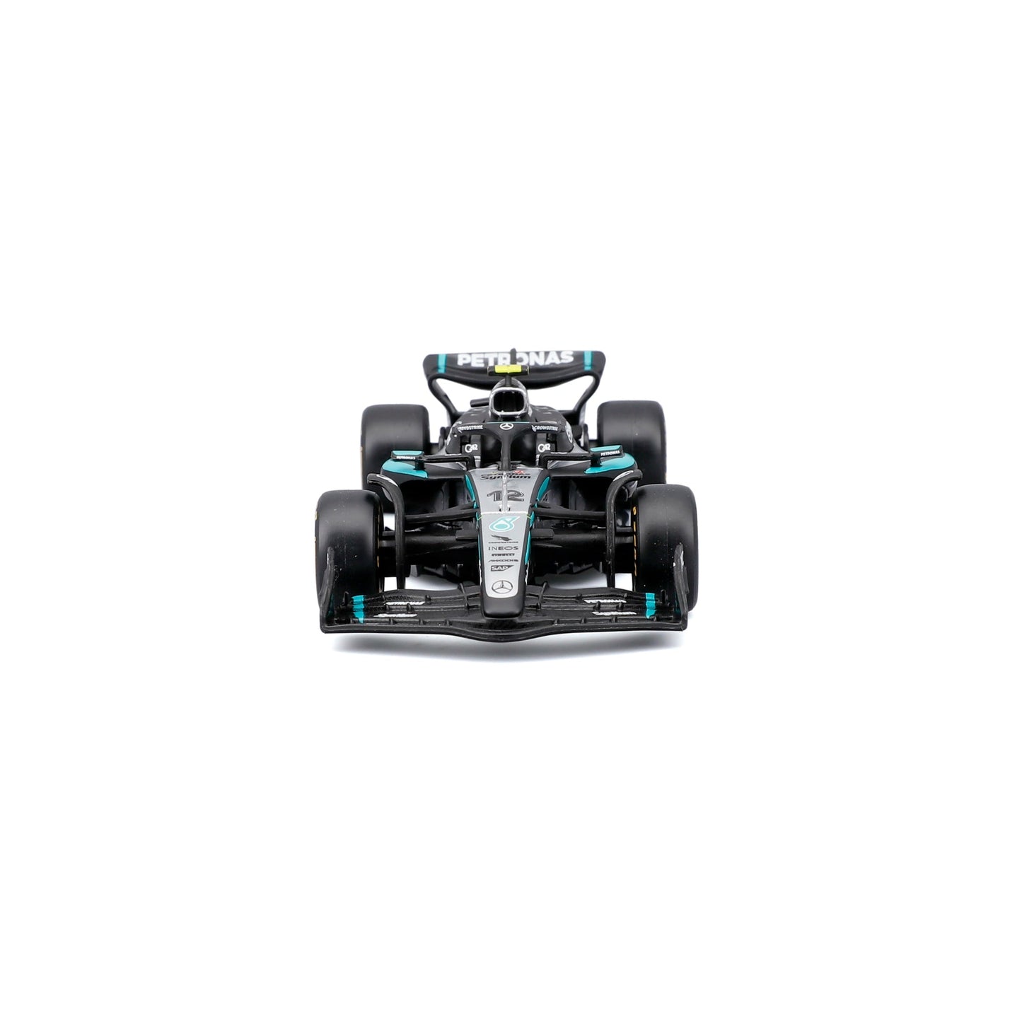 1:43 F1 MERCEDES AMG W16 2025 ANTONELLI IN 12PC DISPENSER