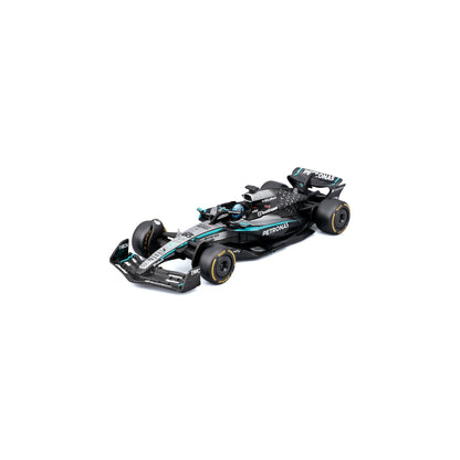 1:43 F1 MERCEDES AMG W16 2025 RUSSELL WITH HELMET