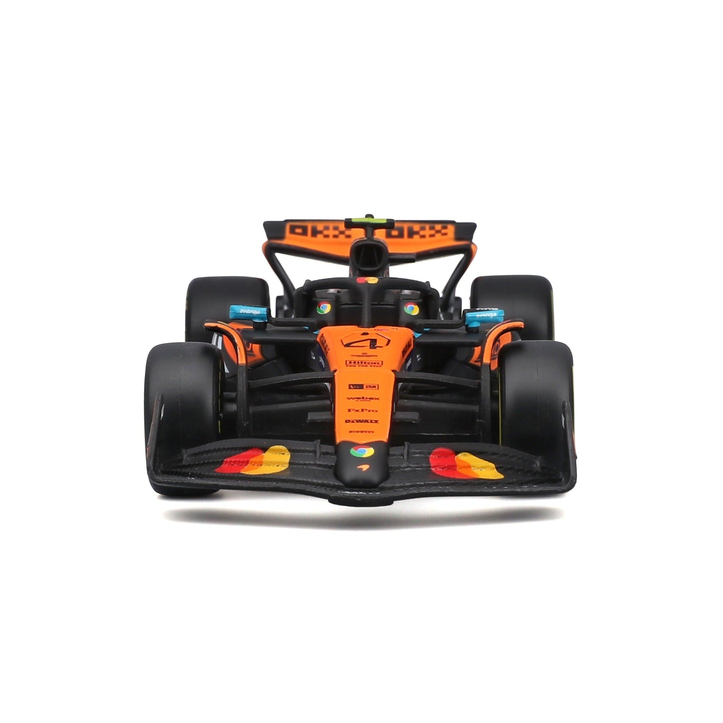 1:43 F1 MCLAREN MCL39 2025 NORRIS BRITISH GP IN 12PC DISPENSER
