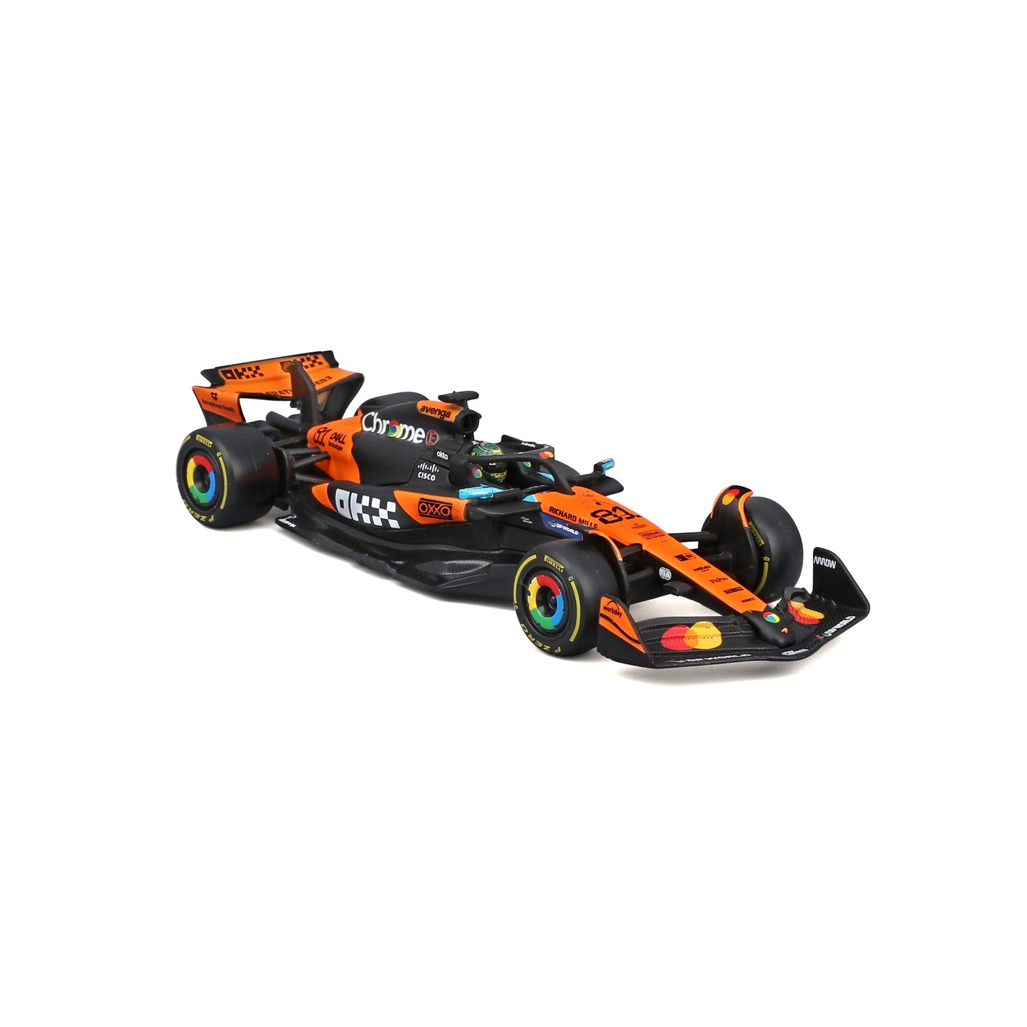 1:43 F1 MCLAREN MCL39 2025 PIASTRI WITH HELMET