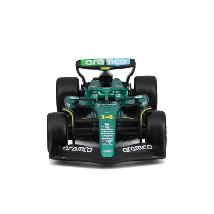 1:43 F1 ASTON MARTIN AMR25 2025 ALONSO IN 12PC DISPENSER