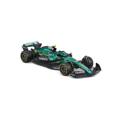 1:43 F1 ASTON MARTIN AMR25 2025 ALONSO IN 12PC DISPENSER