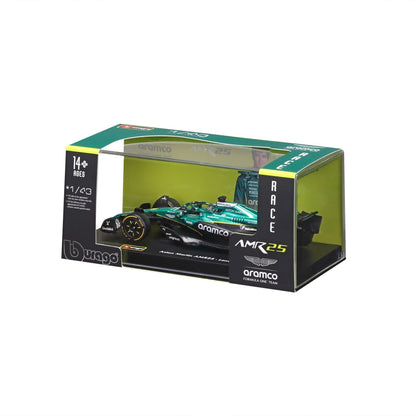 1:43 F1 ASTON MARTIN AMR25 2025 STROLL WITH HELMET