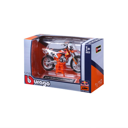 1:18 モーターバイク WRB KTM サイクル KTM 450 SX-F ファクトリーエディション (2018) MX #84 ヘリングス