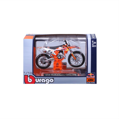 1:18 モーターバイク WRB KTM サイクル KTM 450 SX-F ファクトリーエディション (2018) MX #84 ヘリングス