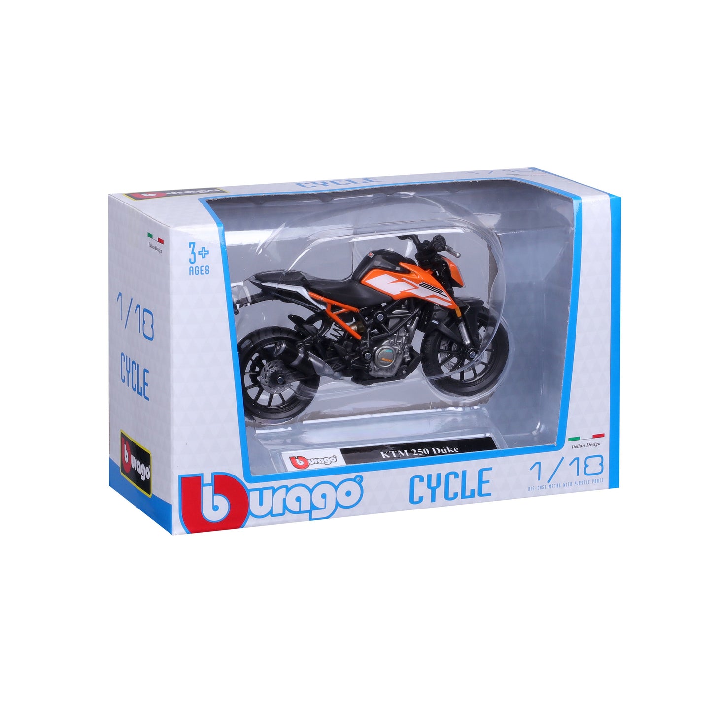 1:18 MOTORBIKE KTM 250 DUKE SPORTS BIKE