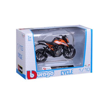 1:18 MOTORBIKE KTM 250 DUKE SPORTS BIKE