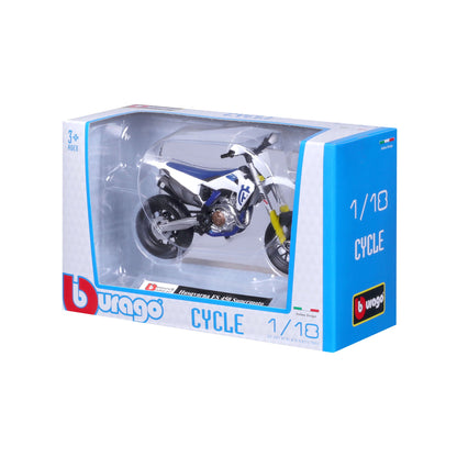1:18 MOTORBIKE HUSQVARNA FS 450 SUPERMOTO