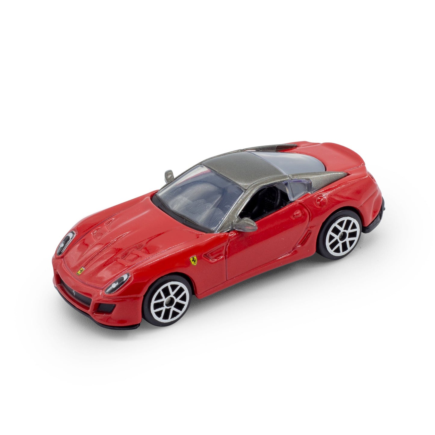 PACK DE 5 VÉHICULES FERRARI RACE AND PLAY 1:64