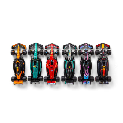ASSORTIMENT DE VOITURES F1 1:43 2024 (24 PIÈCES EN CDU)