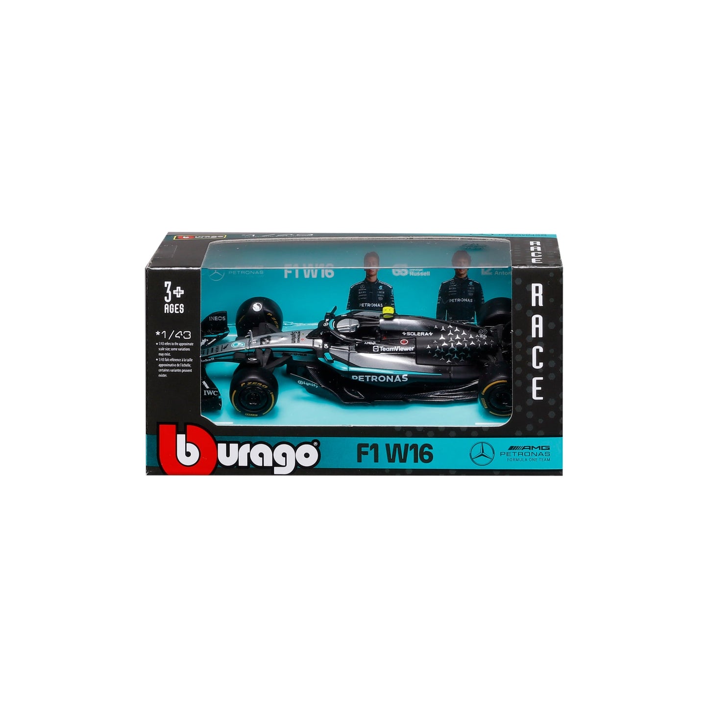 1:43 F1 CAR ASSORTMENT 2025 24PC CDU