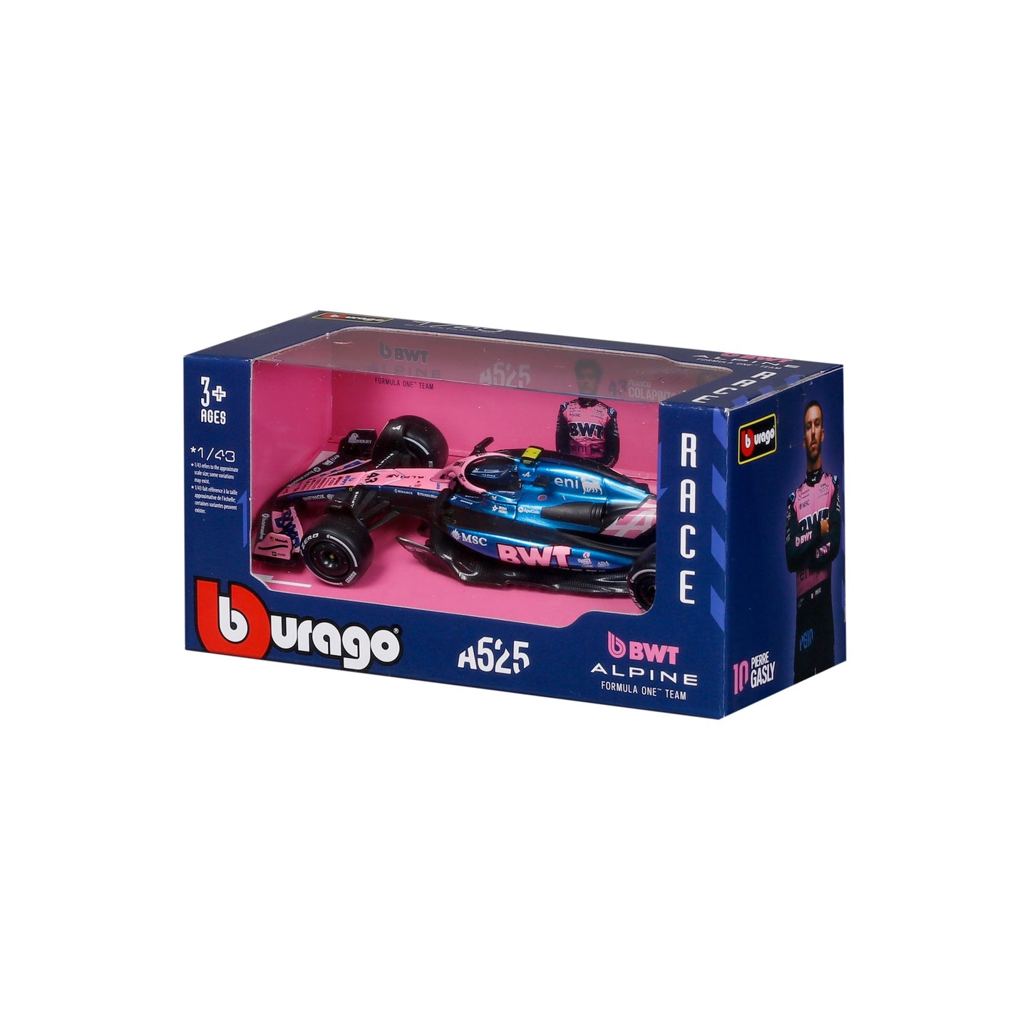1:43 F1 CAR ASSORTMENT 2025 24PC CDU