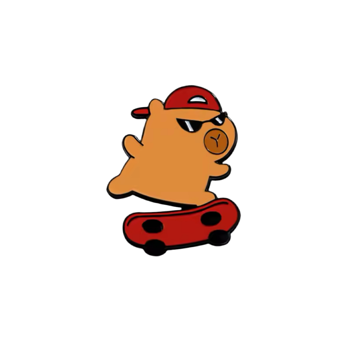 pins capybara skater