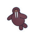 Morsecode sticker
