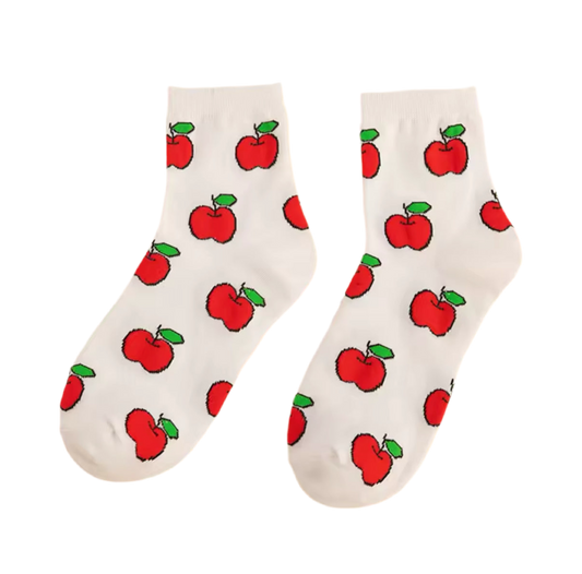 Calcetines de manzana para mujer