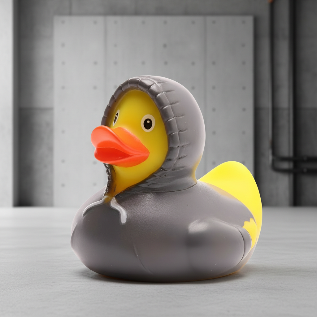 Canard Sweat à Capuche - Gris