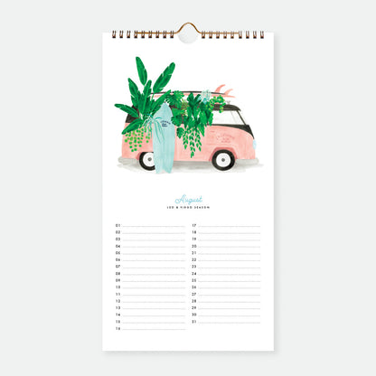 Birthday calendar