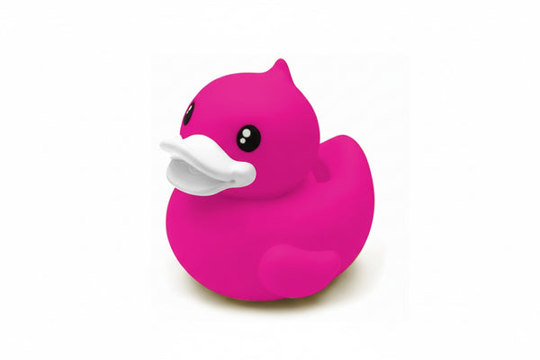 Petite Tirelire Canard Fuchsia
