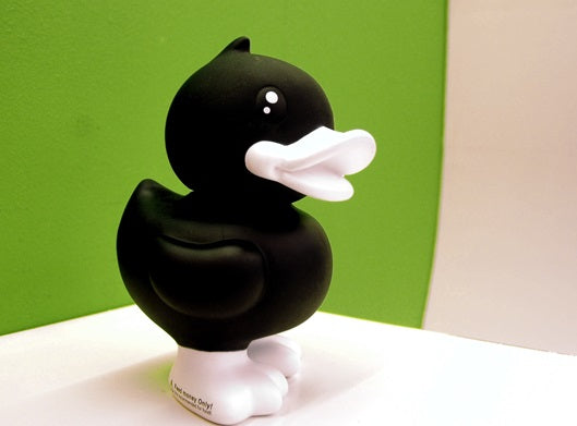 Enten-Spardose Noir