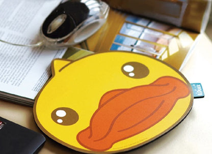 Yellow duck mouse mat