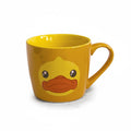 Caneca de pato amarelo