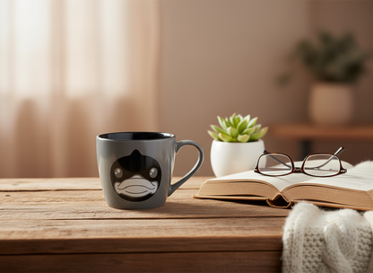 Black duck mug