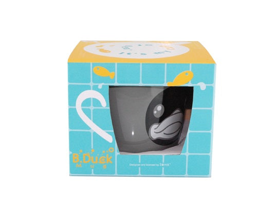 Caneca de pato preto