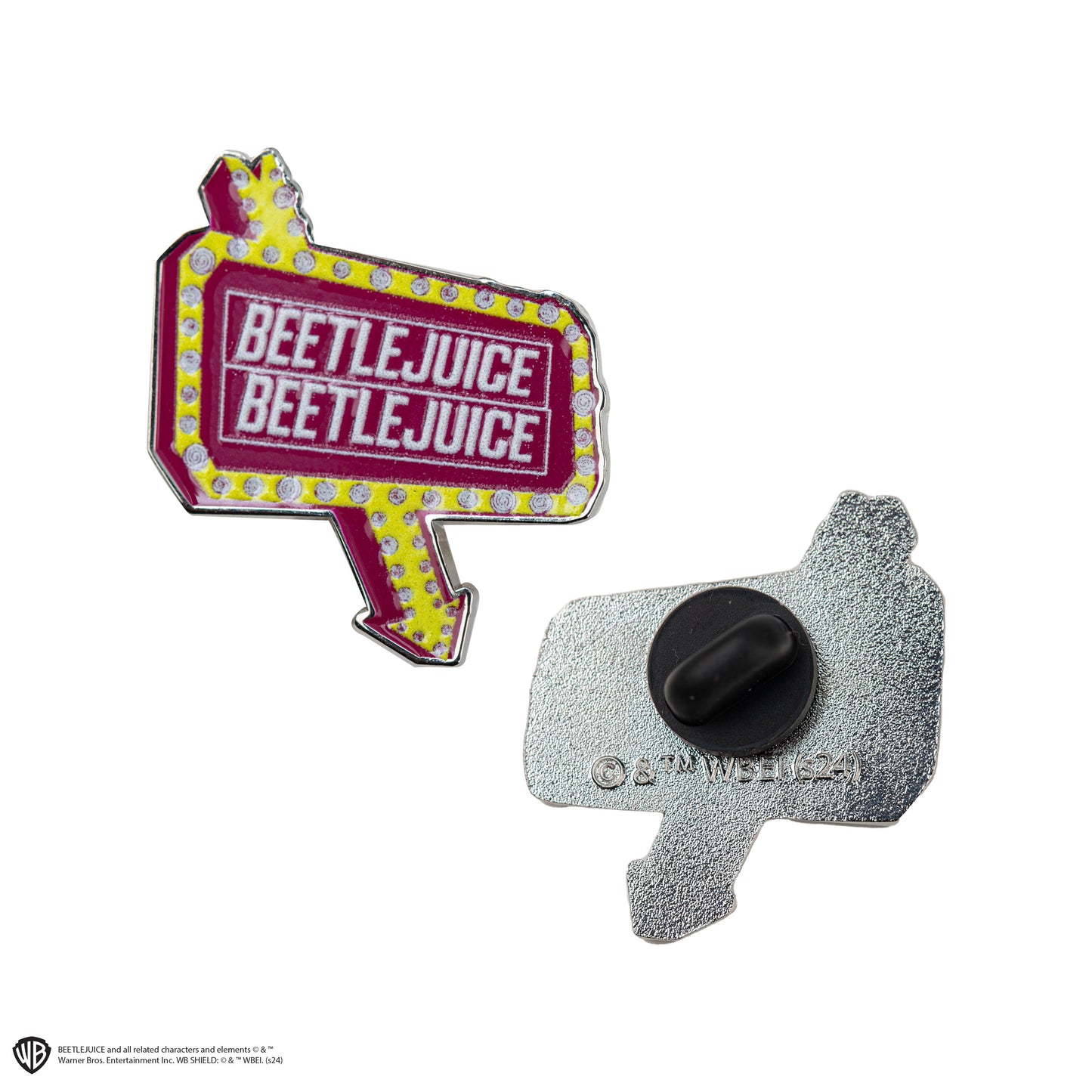 ビートルジュース ピンバッジ2個セット