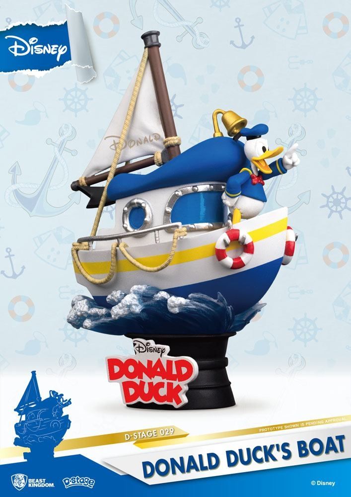 Diorama D-Stage Donald Duck's Boat