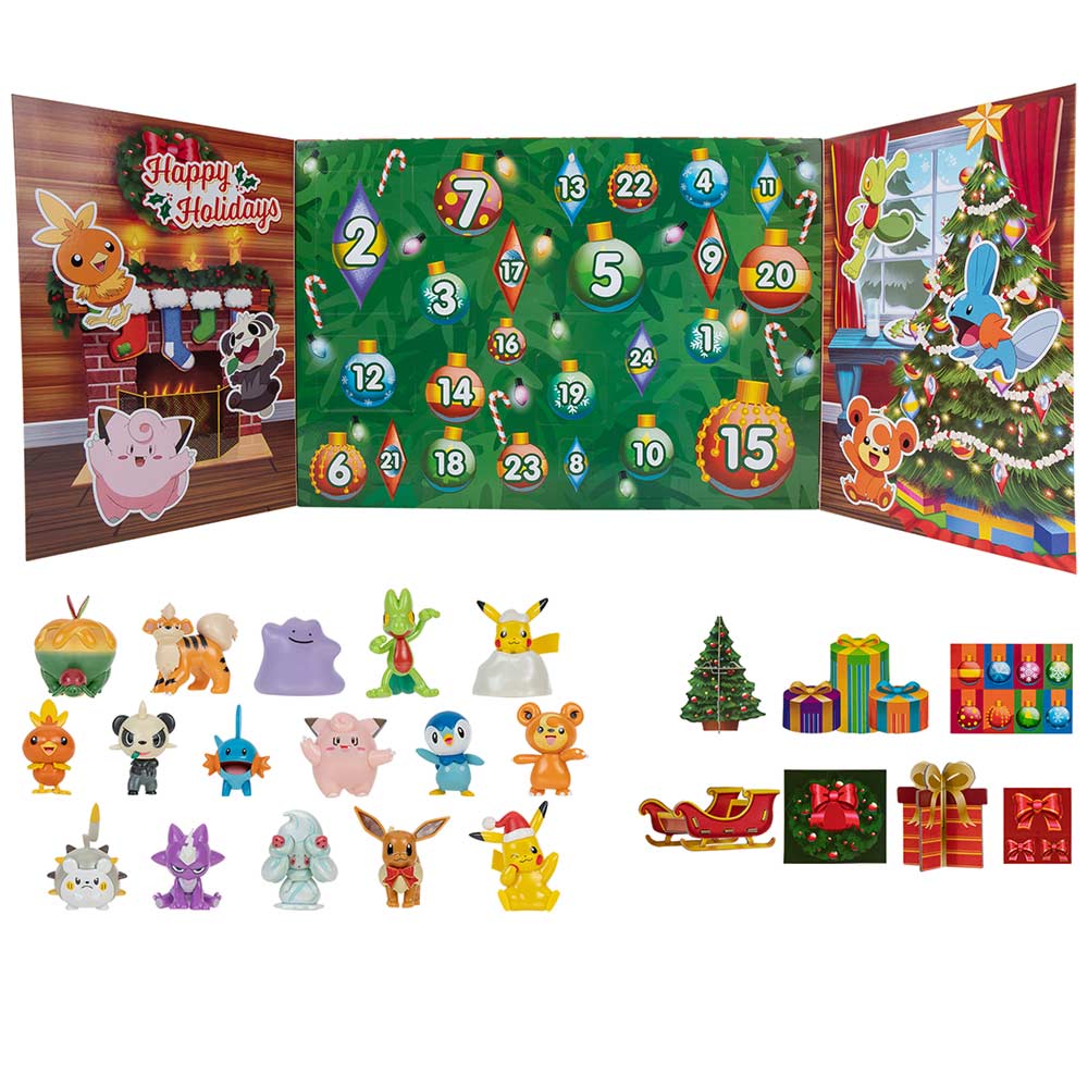Pokémon adventskalender - Feestdagen 